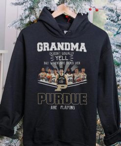 Grandma Doesn’t Usually Yell But When She Does Her Purdue Are Playing Shirt 6 Grandma Doesn’t Usually Yell But When She Does Her Purdue Are Playing Shirt