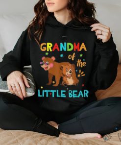 Grandma Of Little Bear Birthday Family Shirts Matching Shirt