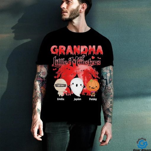 Grandma Of Little Monsters Halloween Shirt