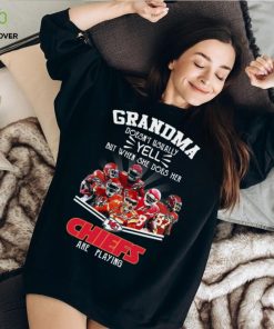 Grandma doesn’t usually yell but when she does her Chiefs are playing new shirt