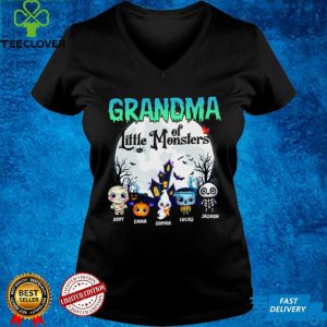 Grandma of little monster addy emma sophia lucas jashion shirt