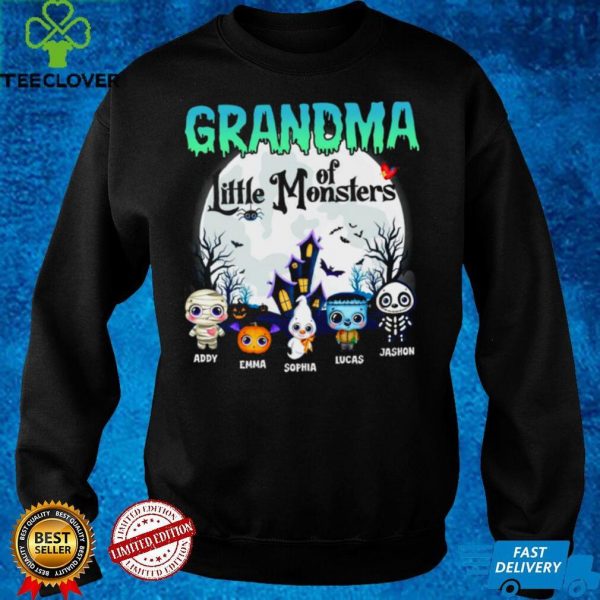 Grandma of little monster addy emma sophia lucas jashion hoodie, sweater, longsleeve, shirt v-neck, t-shirt