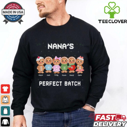 Grandma’s Love And Kid’s Laughter Make Christmas Special   Family Personalized shirt