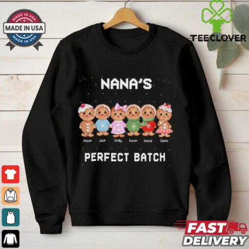 Grandma’s Love And Kid’s Laughter Make Christmas Special   Family Personalized shirt