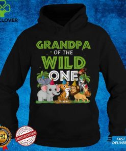Grandpa of the Wild One Zoo Birthday Safari Jungle Animal T Shirt 1 Grandpa of the Wild One Zoo Birthday Safari Jungle Animal T Shirt
