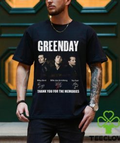 Graphic Green Day Band Signature Black Unisex T Shirt