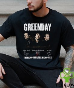 Graphic Green Day Band Signature Black Unisex T Shirt