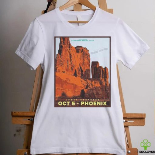 Graphic Happiness Begins Tour Phoenix Jonas Brothers Shirt