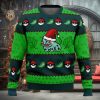 Ohio State Buckeyes Tree Ugly Christmas Fleece Sweater