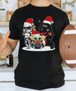 Grateful Baby Yoda And Darth Vader Stormtrooper Merry Christmas Shirt