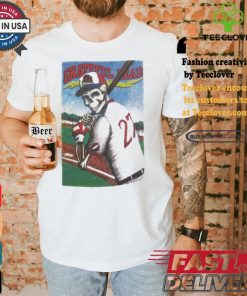 Grateful Dead 1996 Baseball Hat Bat Mlb Tim Harris T shirt