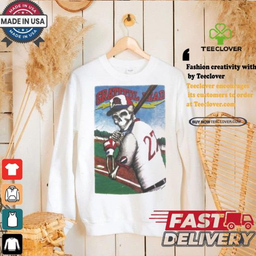 Grateful Dead 1996 Baseball Hat Bat Mlb Tim Harris T shirt