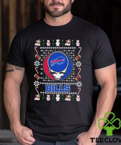 Grateful Dead Buffalo Bills Ugly Christmas Shirt 1 Grateful Dead Buffalo Bills Ugly Christmas Shirt
