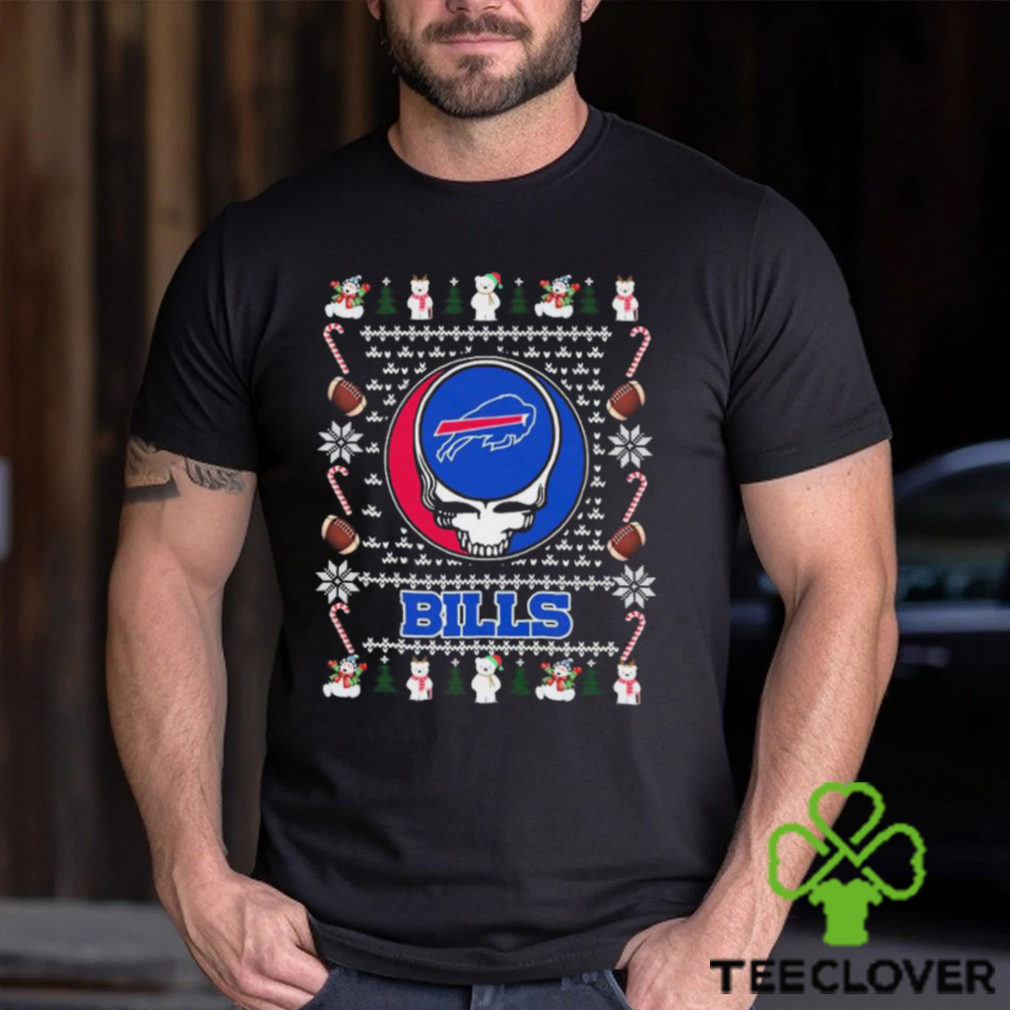 Grateful Dead Buffalo Bills Ugly Christmas Shirt Grateful Dead Buffalo Bills Ugly Christmas Shirt