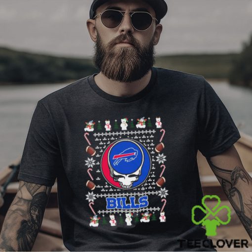 Grateful Dead Buffalo Bills Ugly Christmas Shirt