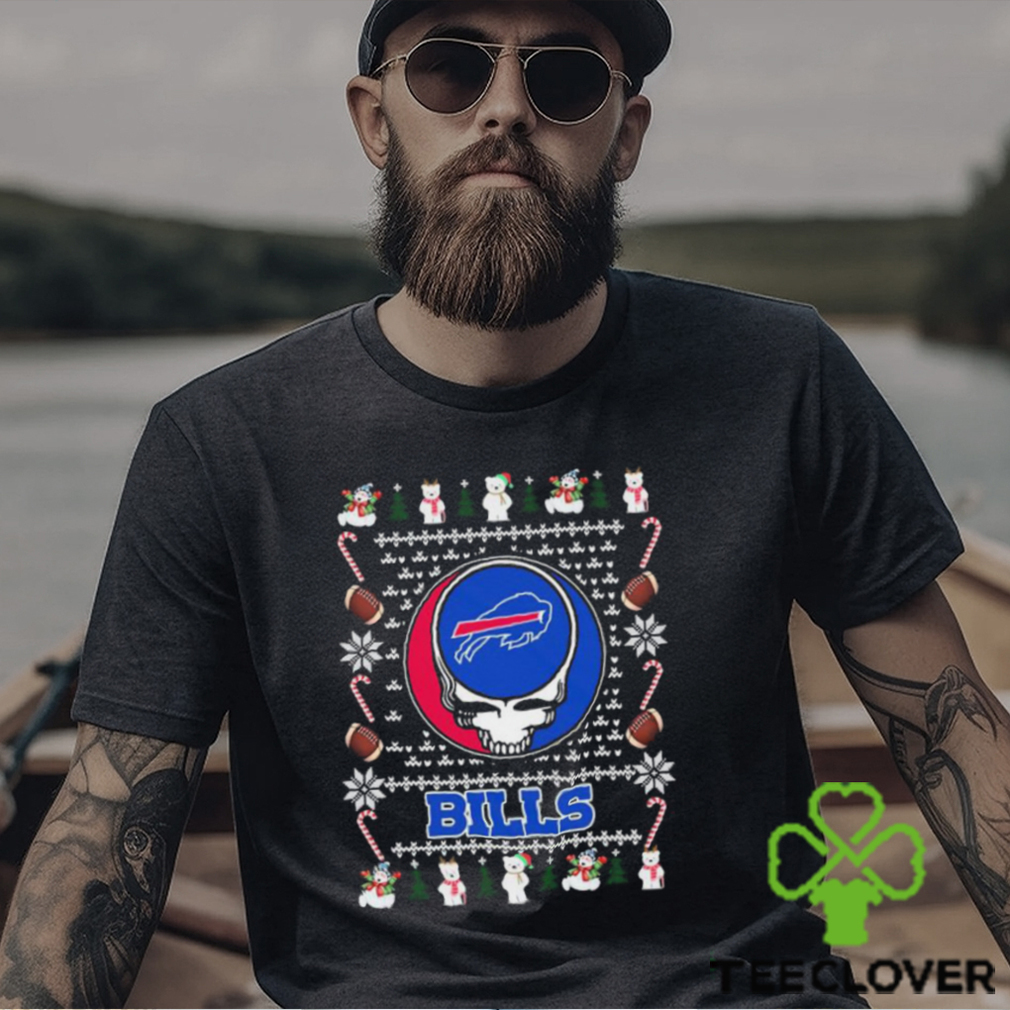 Grateful Dead Buffalo Bills Ugly Christmas Shirt Grateful Dead Buffalo Bills Ugly Christmas Shirt