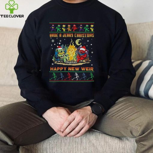 Grateful Dead Christmas T Shirt Grateful Dead Dancing Bear Jerry Xmas Holidays