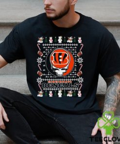 Grateful Dead Cincinnati Bengals Ugly Christmas Shirt