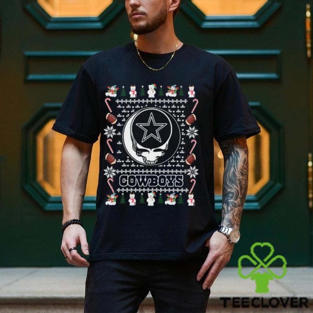 Grateful Dead Dallas Cowboys Ugly Christmas Shirt Grateful Dead Dallas Cowboys Ugly Christmas Shirt