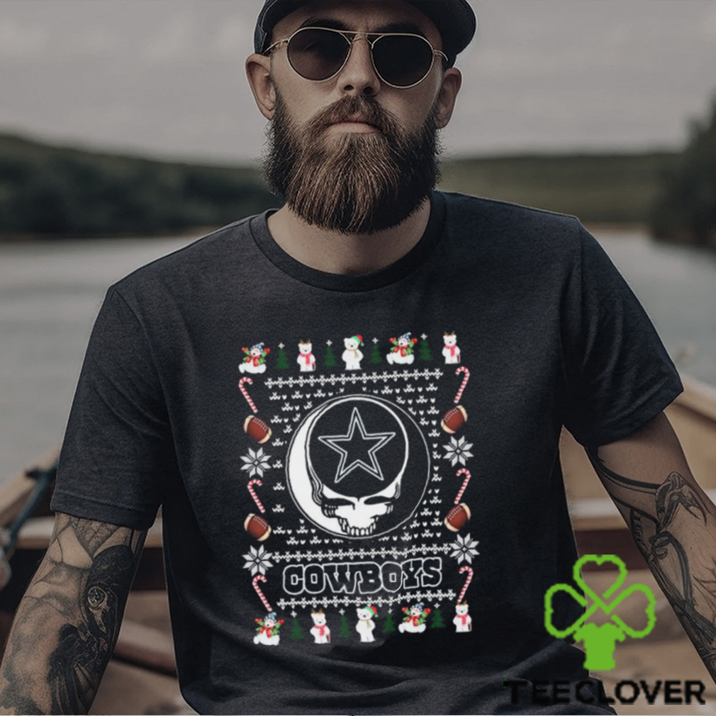 Grateful Dead Dallas Cowboys Ugly Christmas Shirt Grateful Dead Dallas Cowboys Ugly Christmas Shirt