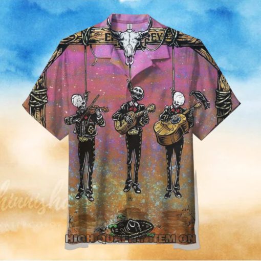 Grateful Dead Day of the Dead Short Sleeve Hawaiian Shirt