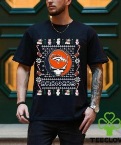 Grateful Dead Denver Broncos Ugly Christmas Shirt