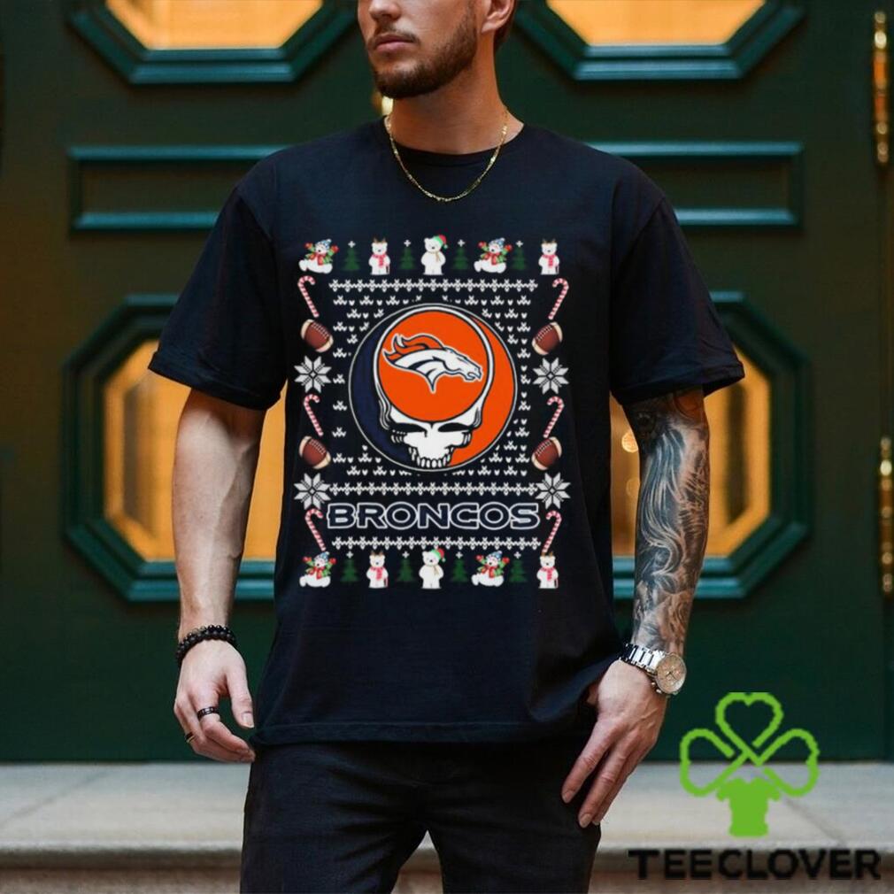 Grateful Dead Denver Broncos Ugly Christmas Shirt Grateful Dead Denver Broncos Ugly Christmas Shirt