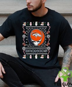 Grateful Dead Denver Broncos Ugly Christmas Shirt 2 Grateful Dead Denver Broncos Ugly Christmas Shirt