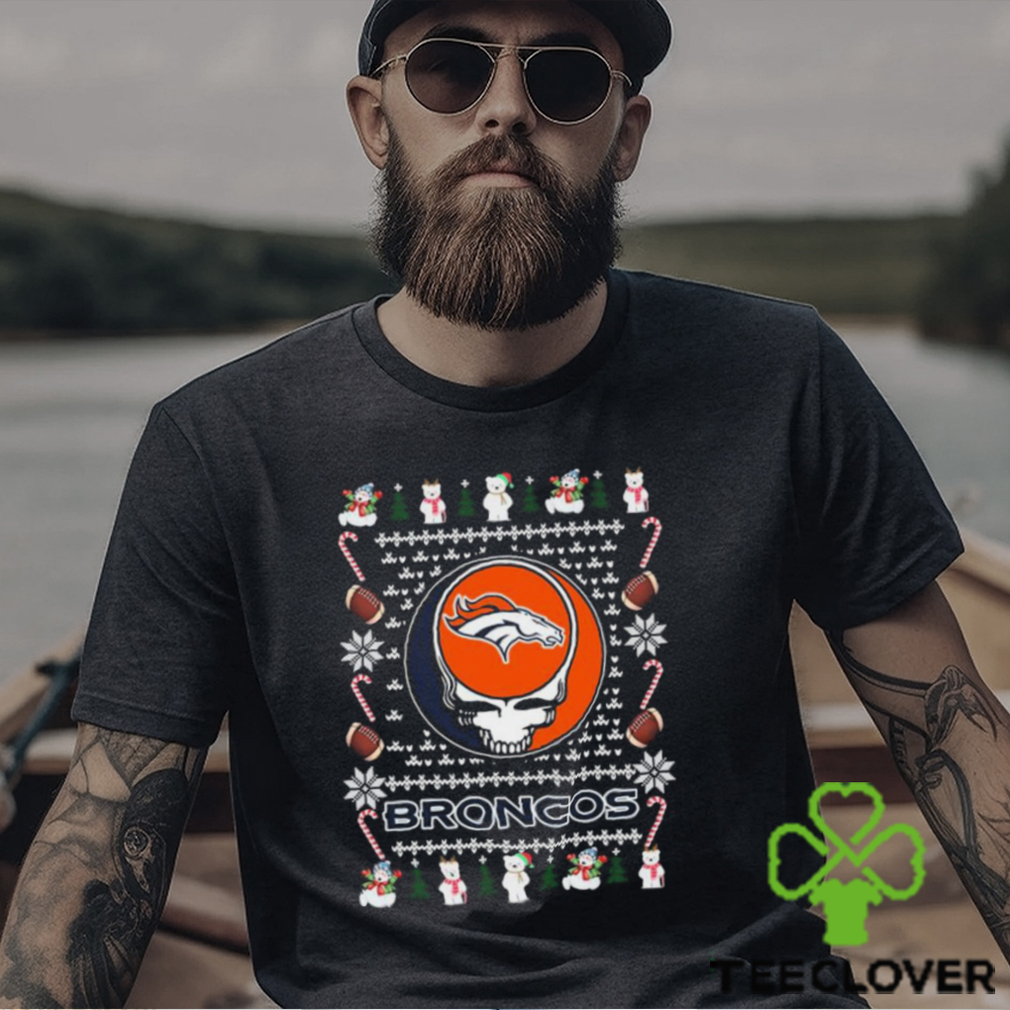 Grateful Dead Denver Broncos Ugly Christmas Shirt Grateful Dead Denver Broncos Ugly Christmas Shirt