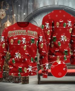 Grateful Dead Funny Ugly Christmas Sweater Design Sweatshirt For Fans Gift