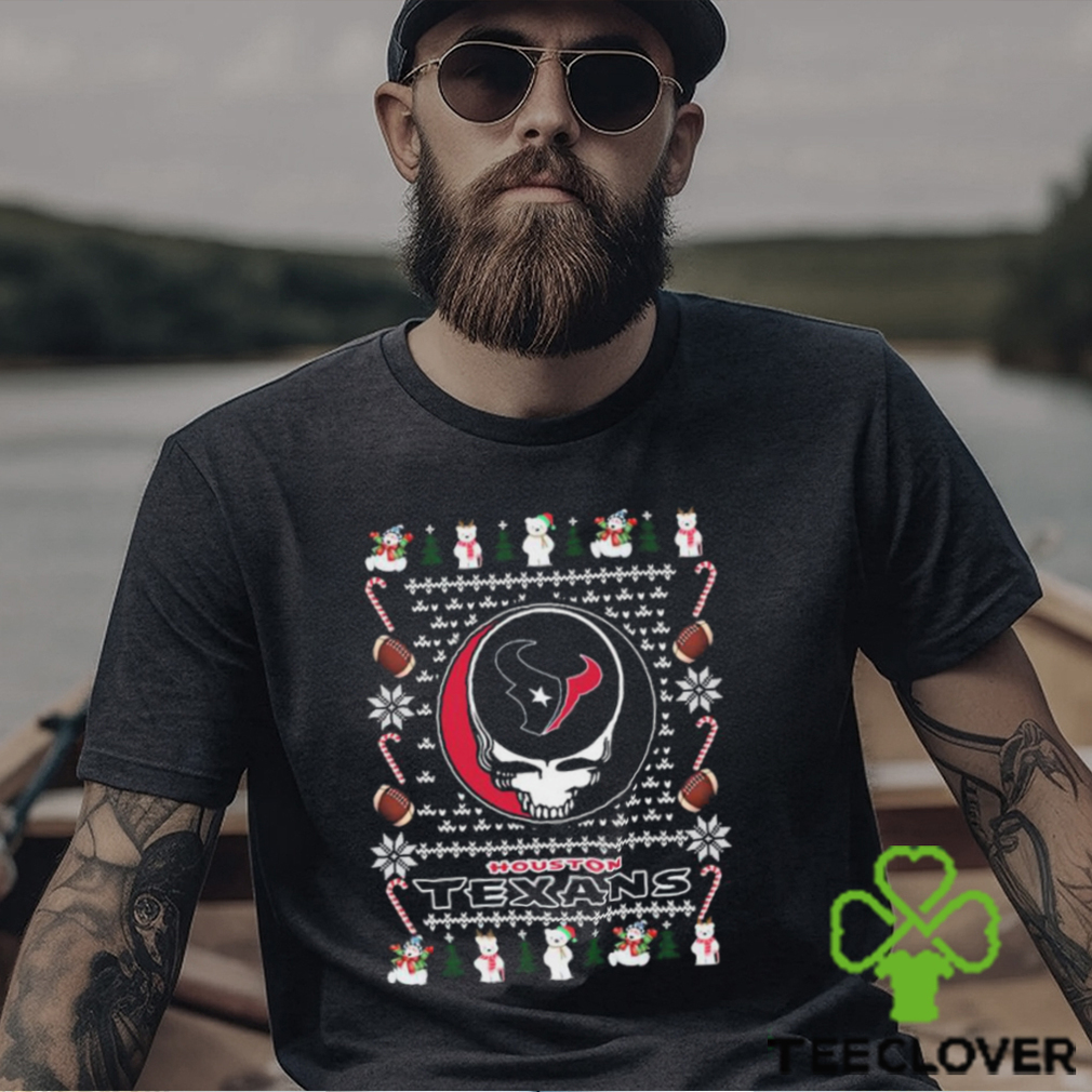 Grateful Dead Houston Texans Ugly Christmas Shirt Grateful Dead Houston Texans Ugly Christmas Shirt