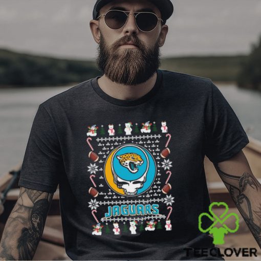 Grateful Dead Jacksonville Jaguars Ugly Christmas Shirt