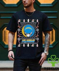 Grateful Dead Los Angeles Chargers Ugly Christmas Shirt