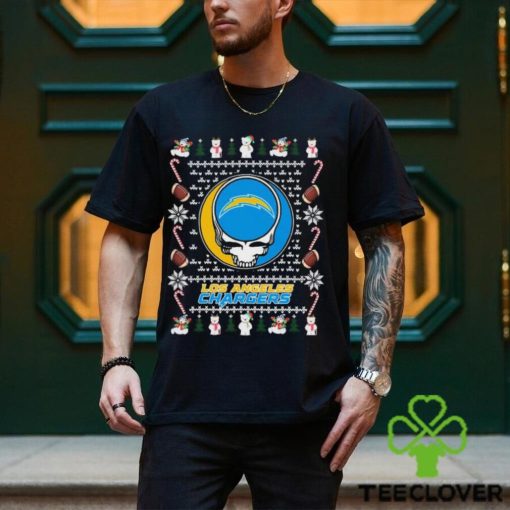 Grateful Dead Los Angeles Chargers Ugly Christmas Shirt
