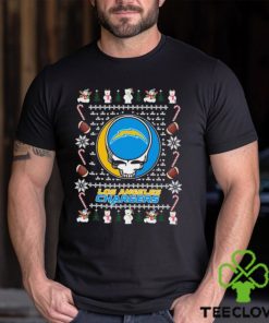 Grateful Dead Los Angeles Chargers Ugly Christmas Shirt