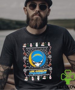 Grateful Dead Los Angeles Chargers Ugly Christmas Shirt