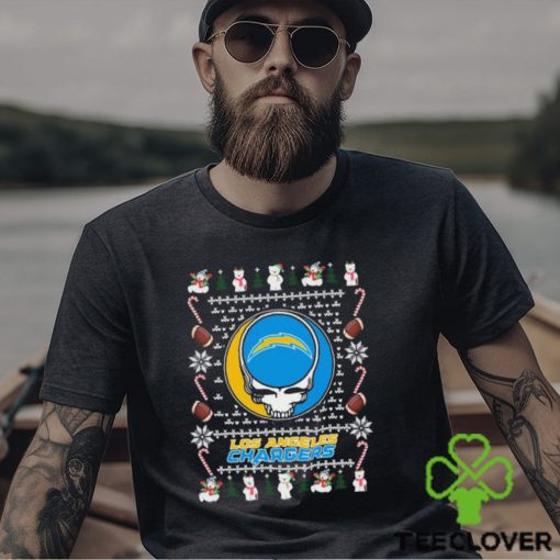 Grateful Dead Los Angeles Chargers Ugly Christmas Shirt