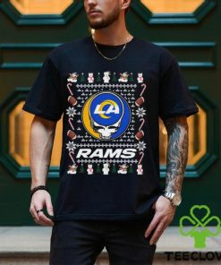Grateful Dead Los Angeles Rams Ugly Christmas Shirt