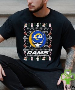 Grateful Dead Los Angeles Rams Ugly Christmas Shirt