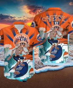 Grateful Dead MLB New York Mets 2024 Trendy Hawaiian Shirt