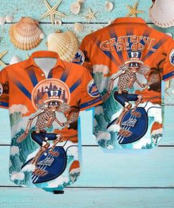 Grateful Dead MLB New York Mets 2024 Trendy Hawaiian Shirt