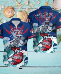Grateful Dead MLB Texas Rangers 2024 Trendy Hawaiian Shirt