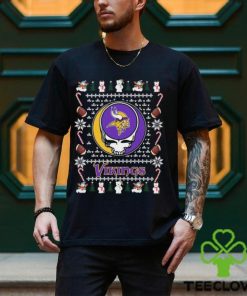 Grateful Dead Minnesota Vikings Ugly Christmas Shirt
