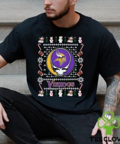 Grateful Dead Minnesota Vikings Ugly Christmas Shirt 2 Grateful Dead Minnesota Vikings Ugly Christmas Shirt
