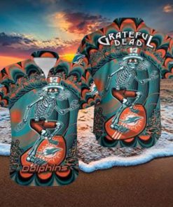 Grateful Dead NFL Miami Dolphins 2024 Trendy Hawaiian Shirt