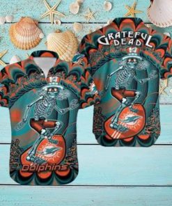 Grateful Dead NFL Miami Dolphins 2024 Trendy Hawaiian Shirt