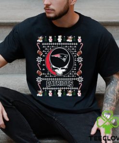 Grateful Dead New England Patriots Ugly Christmas Shirt