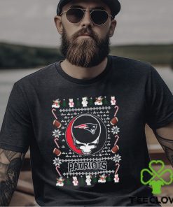 Grateful Dead New England Patriots Ugly Christmas Shirt