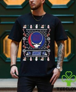 Grateful Dead New York Giants Ugly Christmas Shirt