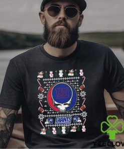 Grateful Dead New York Giants Ugly Christmas Shirt 3 Grateful Dead New York Giants Ugly Christmas Shirt